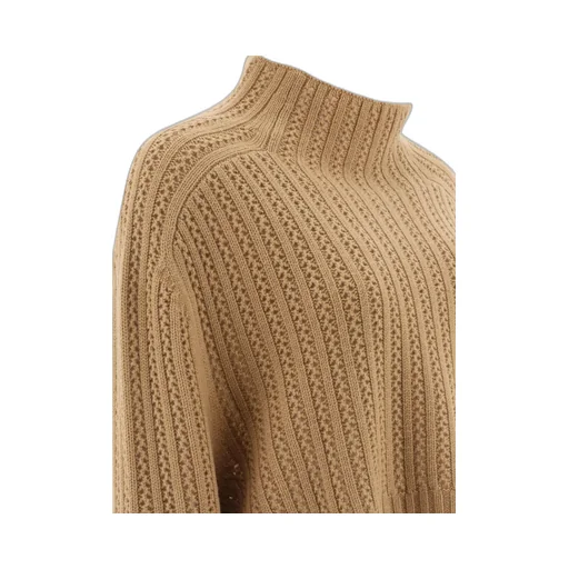 Max Mara Hodeida High Neck Cropped Cardigan