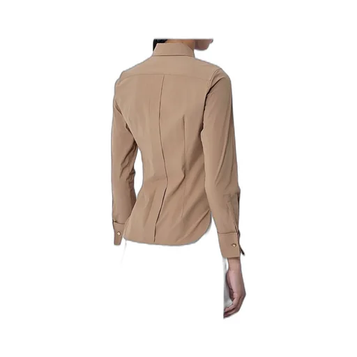 Max Mara Ala Logo Detailed Long-Sleeved Shirt