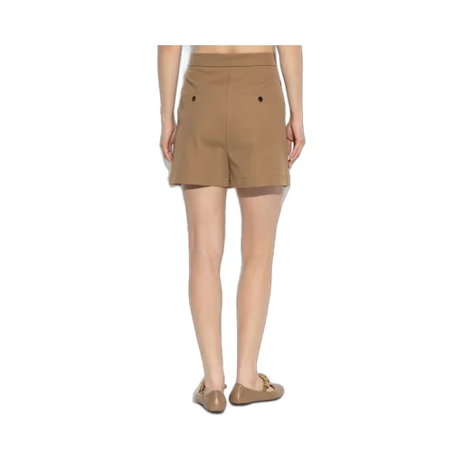 Max Mara Amburgo Pleat Detailed Shorts