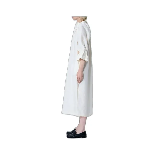 Max Mara Jene Ruffle Detailed Drawstring Dress