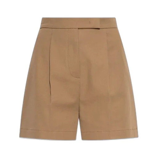 Max Mara Amburgo Pleat Detailed Shorts
