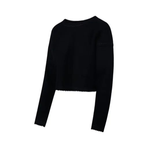 Max Mara Zip Detailed Crewneck Jumper