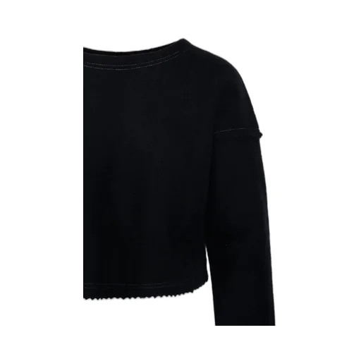 Max Mara Zip Detailed Crewneck Jumper