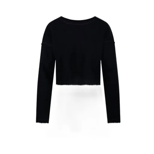 Max Mara Zip Detailed Crewneck Jumper