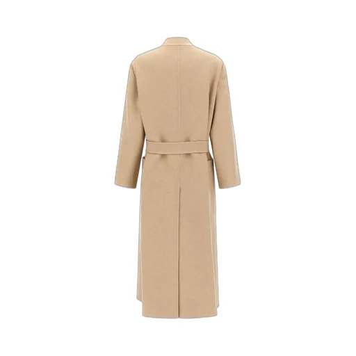 Max Mara Vezzose Belted Long-Sleeved Coat