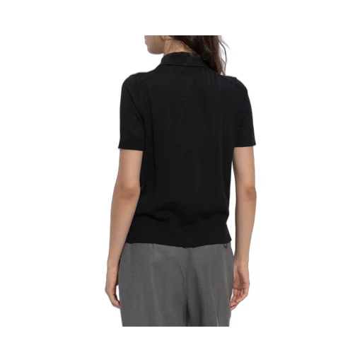 Max Mara Collared Short-Sleeve Polo Shirt