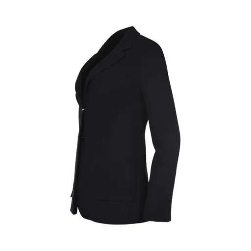 Max Mara Single-Breasted Open Back Jacket