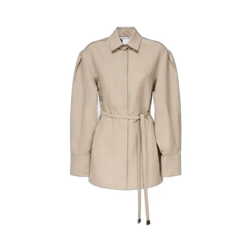 Max Mara Affari Oversized Belted Shirt