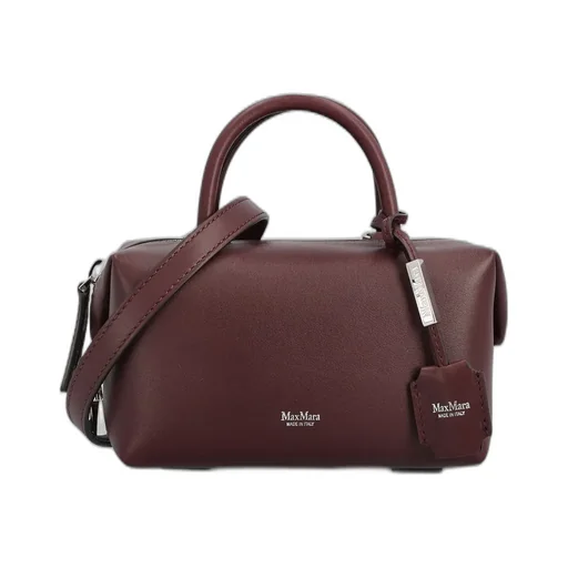 Max Mara Holdalls Logo Stamp Small Tote Bag