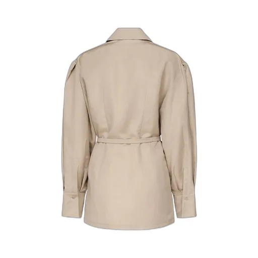Max Mara Affari Oversized Belted Shirt