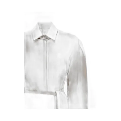 Max Mara Affari Oversized Belted Shirt