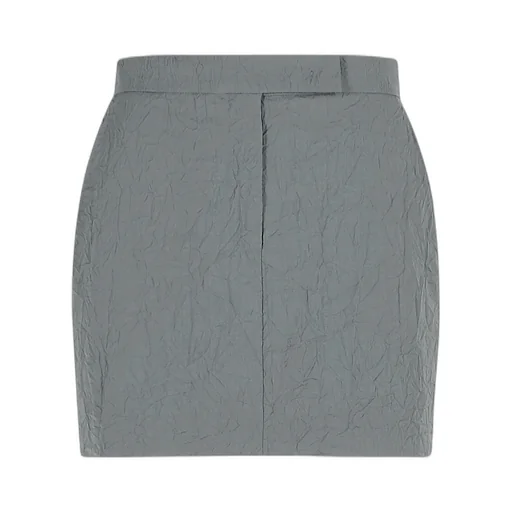Max Mara Abate1234 Wrinkled Effect Mini Skirt