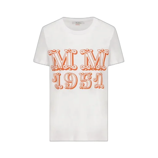 Max Mara Logo Printed Crewneck T-Shirt
