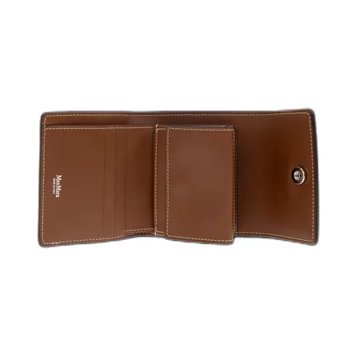 Max Mara Square Plaque Compact Wallet