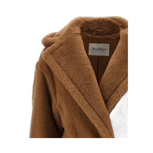 Max Mara Collared Teddy Long Coat
