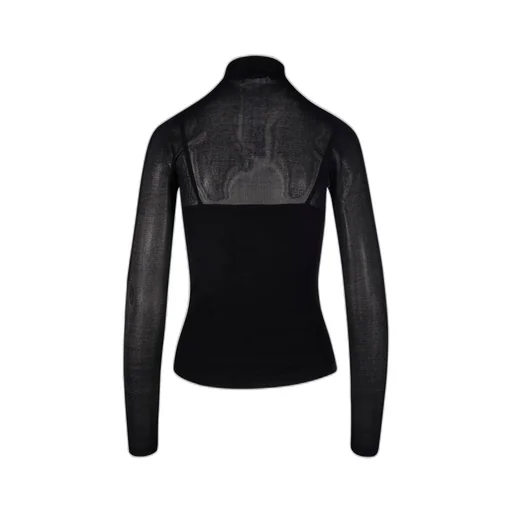 Max Mara High Neck Long-Sleeved Top