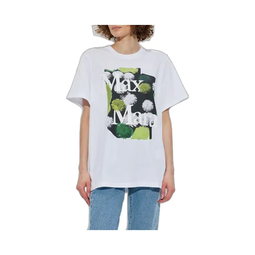 Max Mara Graphic Printed Crewneck T-Shirt