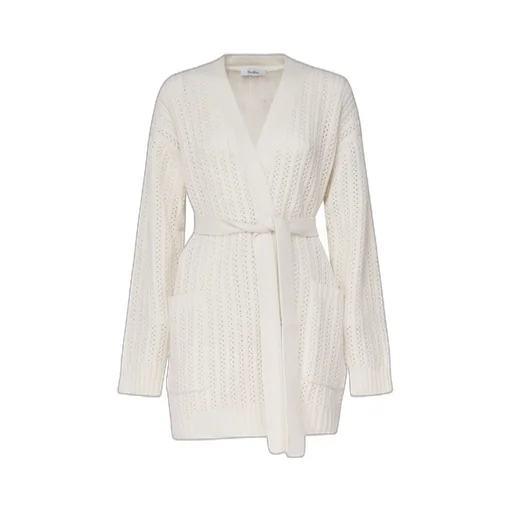 Max Mara Balzac Belted Long-Sleeved Cardigan