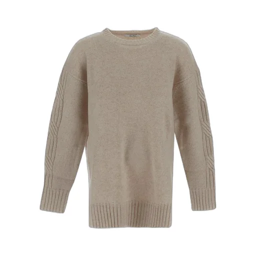 Max Mara Crewneck Straight Hem Jumper