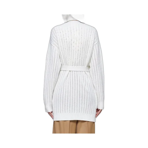Max Mara Balzac Belted Long-Sleeved Cardigan