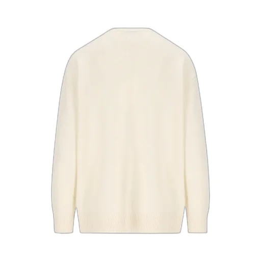 Max Mara Plata Logo Embellished Crewneck Jumper