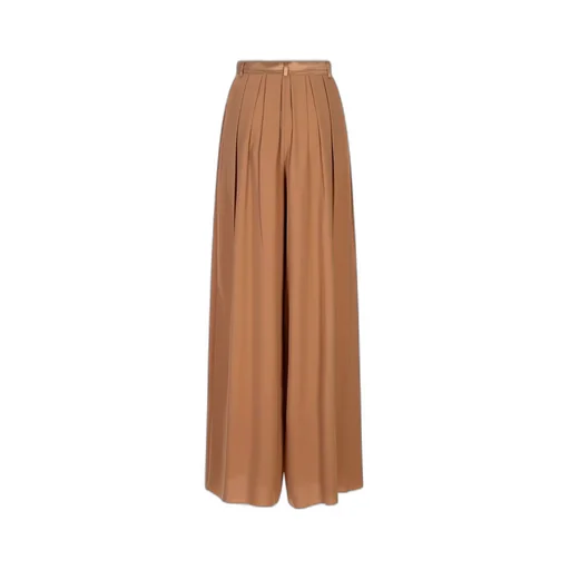 Max Mara Pleated Wide Leg Trousers