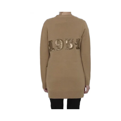 Max Mara Villar V-Neck Long-Sleeved Cardigan