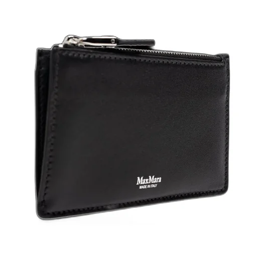 Max Mara Logo-Printed Zipped Card Holder