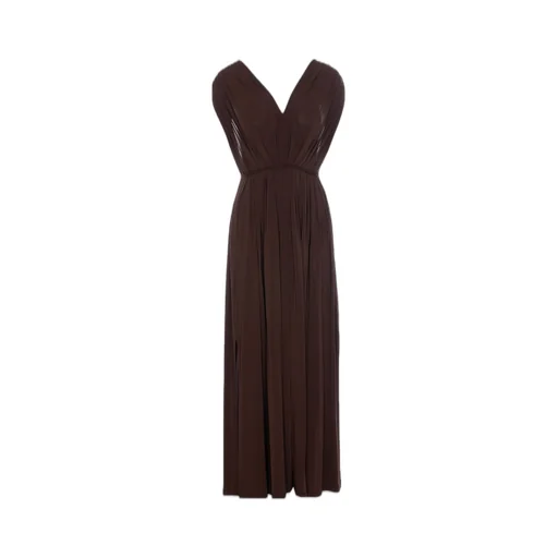 Max Mara Walter V-Neck Sleeveless Dress