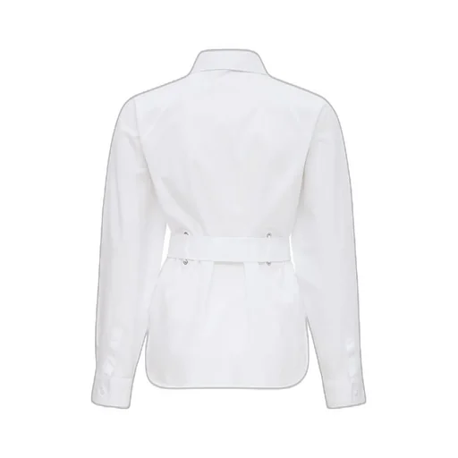 Max Mara Belted Button-Up Shirt