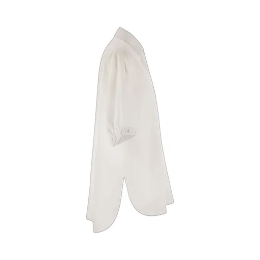 Max Mara Teano Button-Up Long-Sleeved Top