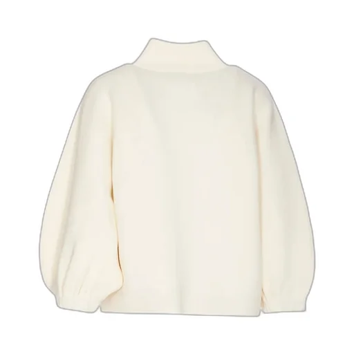 Max Mara High Neck Ballon-Sleeved Cardigan