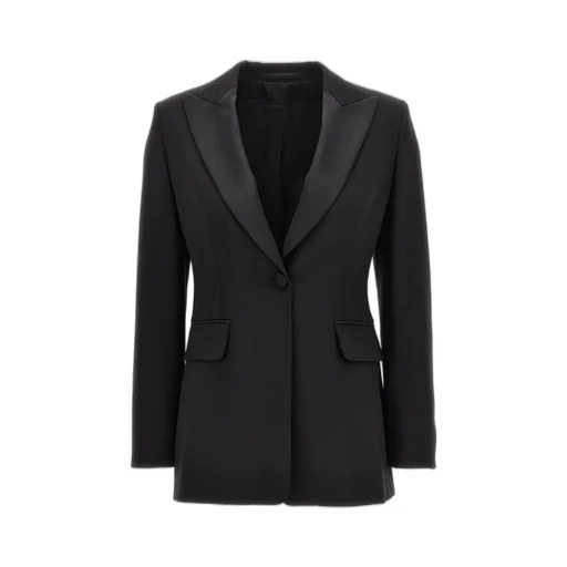 Max Mara Gara Buttoned V-Neck Blazer