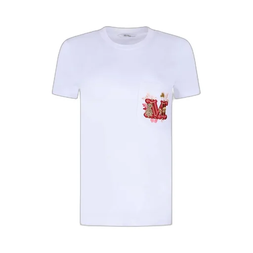 Max Mara Nunzio Logo Embellished Crewneck T-Shirt