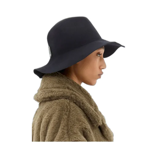 Max Mara Felt Wool Floppy Brim Hat