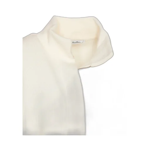 Max Mara High Neck Ballon-Sleeved Cardigan