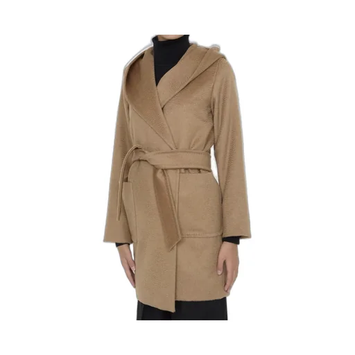 Max Mara Belted Long-Sleeved Coat