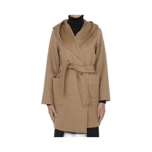Max Mara Belted Long-Sleeved Coat