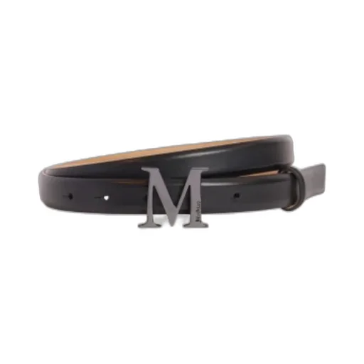 Max Mara Logo Plaque Belt
