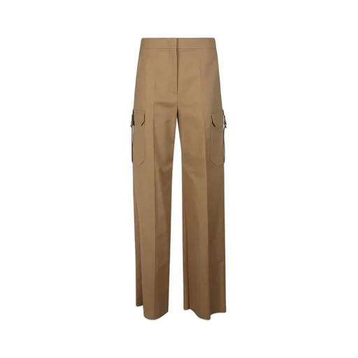 Max Mara Buckle Detailed Straight Leg Pants