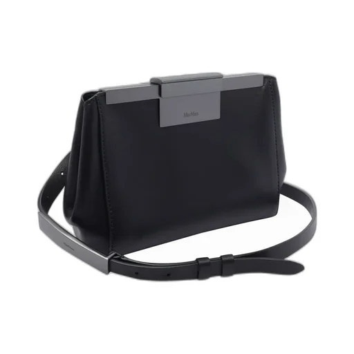 Max Mara Logo Engraved Clutch Bag