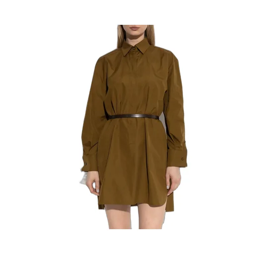 Max Mara Alcade Long-Sleeved Shirt Dress