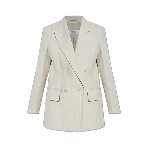 Max Mara Gerla Double-Breasted Long-Sleeved Jacket