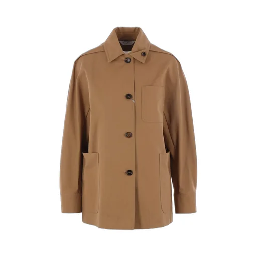 Max Mara Moneta Button-Up Long-Sleeved Jacket