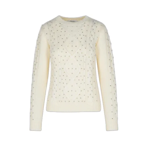 Max Mara Embellished Crewneck Jumper