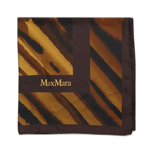 Max Mara Logo Printed Scarf