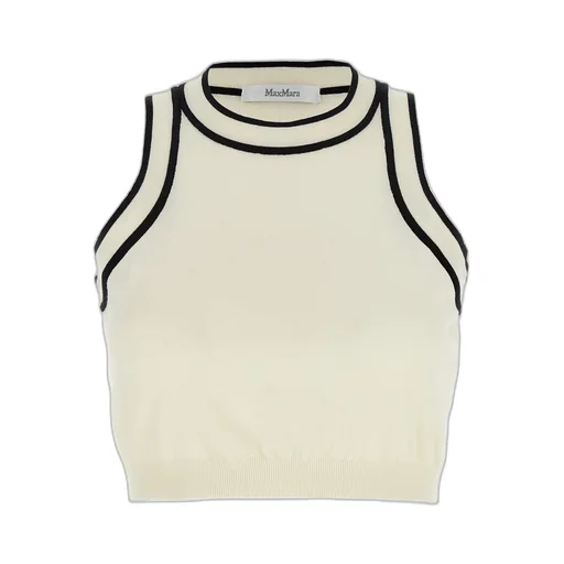 Max Mara Crewneck Sleeveless Top