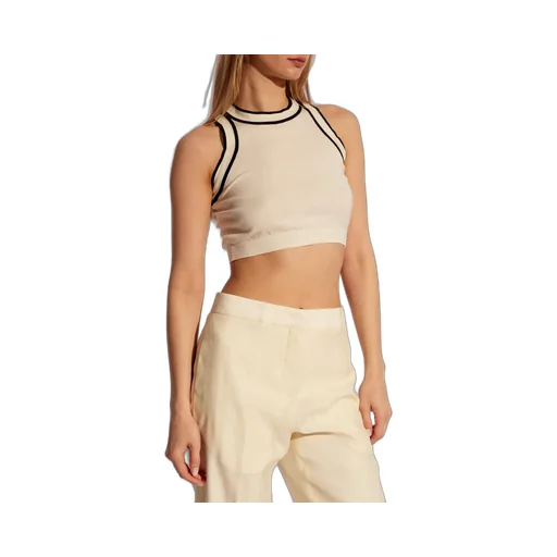 Max Mara Crewneck Sleeveless Top