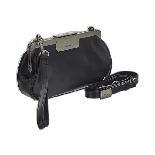 Max Mara Logo Engraved Shoulder Bag