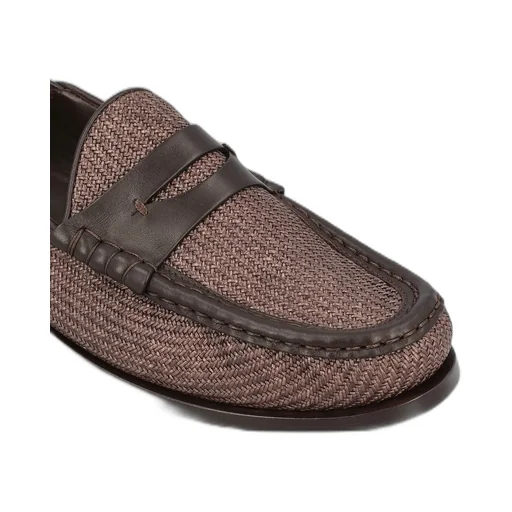 Max Mara Panelled Zip-Up Flat Shoes
